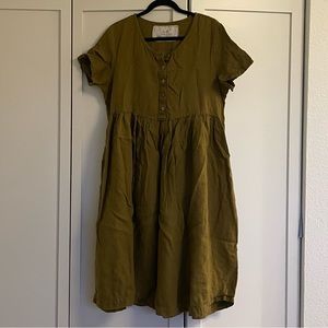 Not Perfect Linen dress